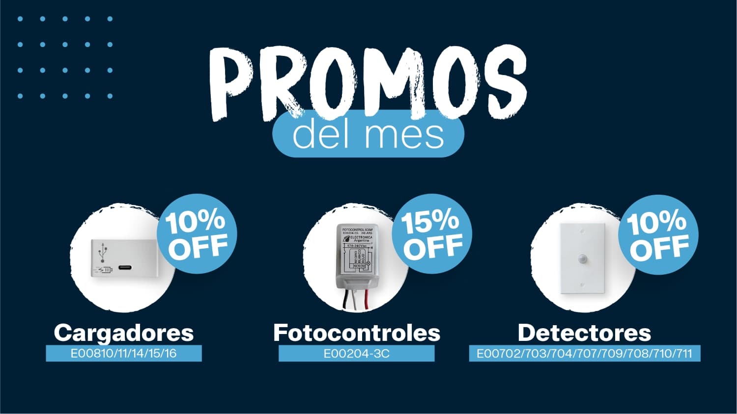 Promociones del mes